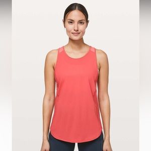 lululemon Sculpt Tank II in Poppy Coral